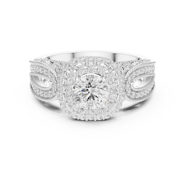 Meadow Charm Lab Grown Diamond Ring