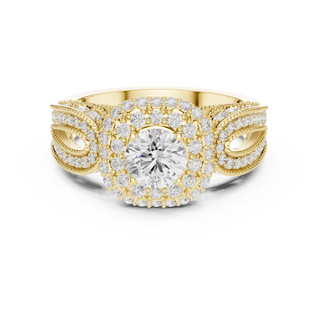 Meadow Charm Lab Grown Diamond Ring