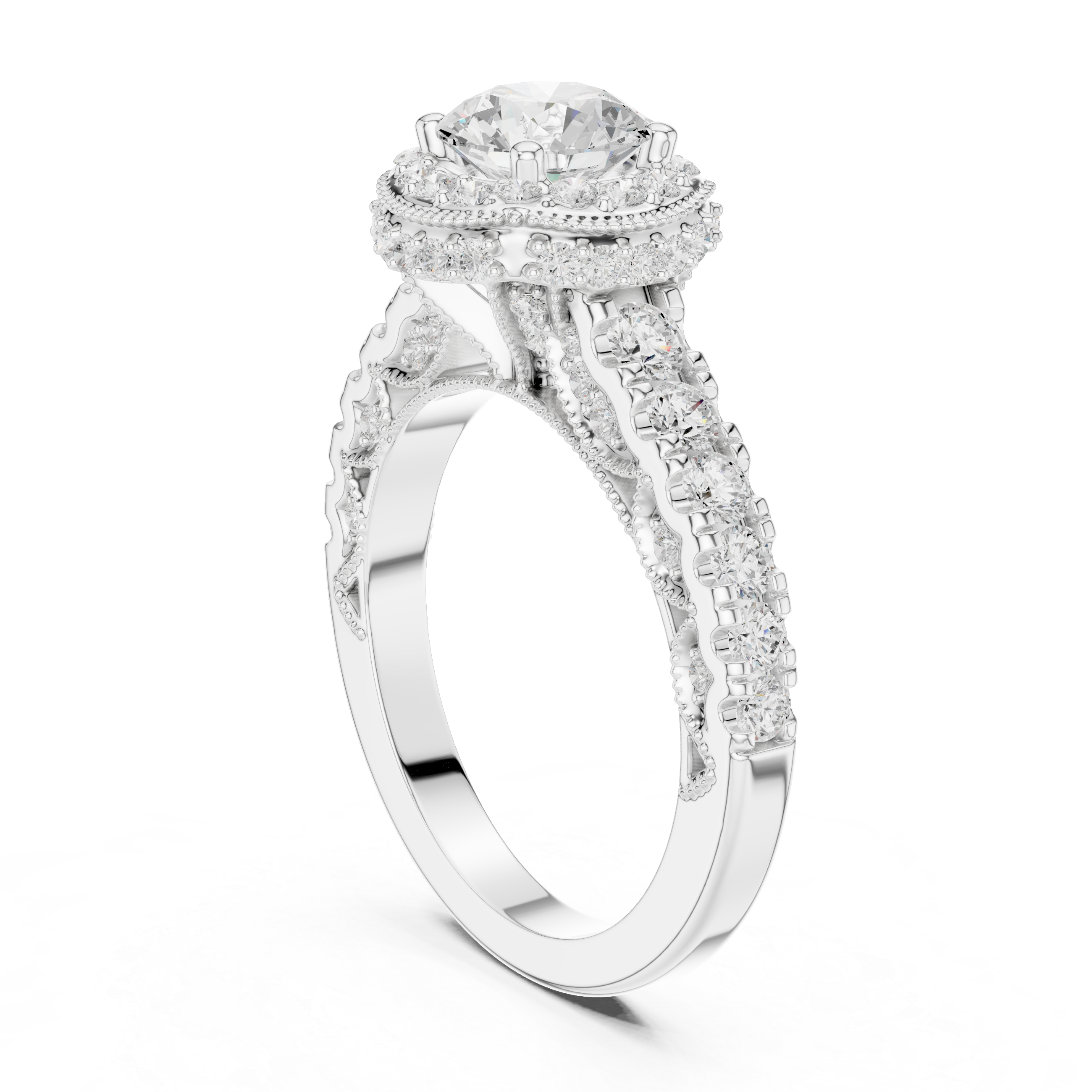 Silver Canyon Lab Grown Diamond Ring