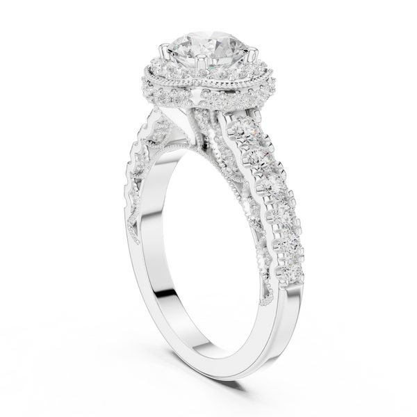 Silver Canyon Lab Grown Diamond Ring
