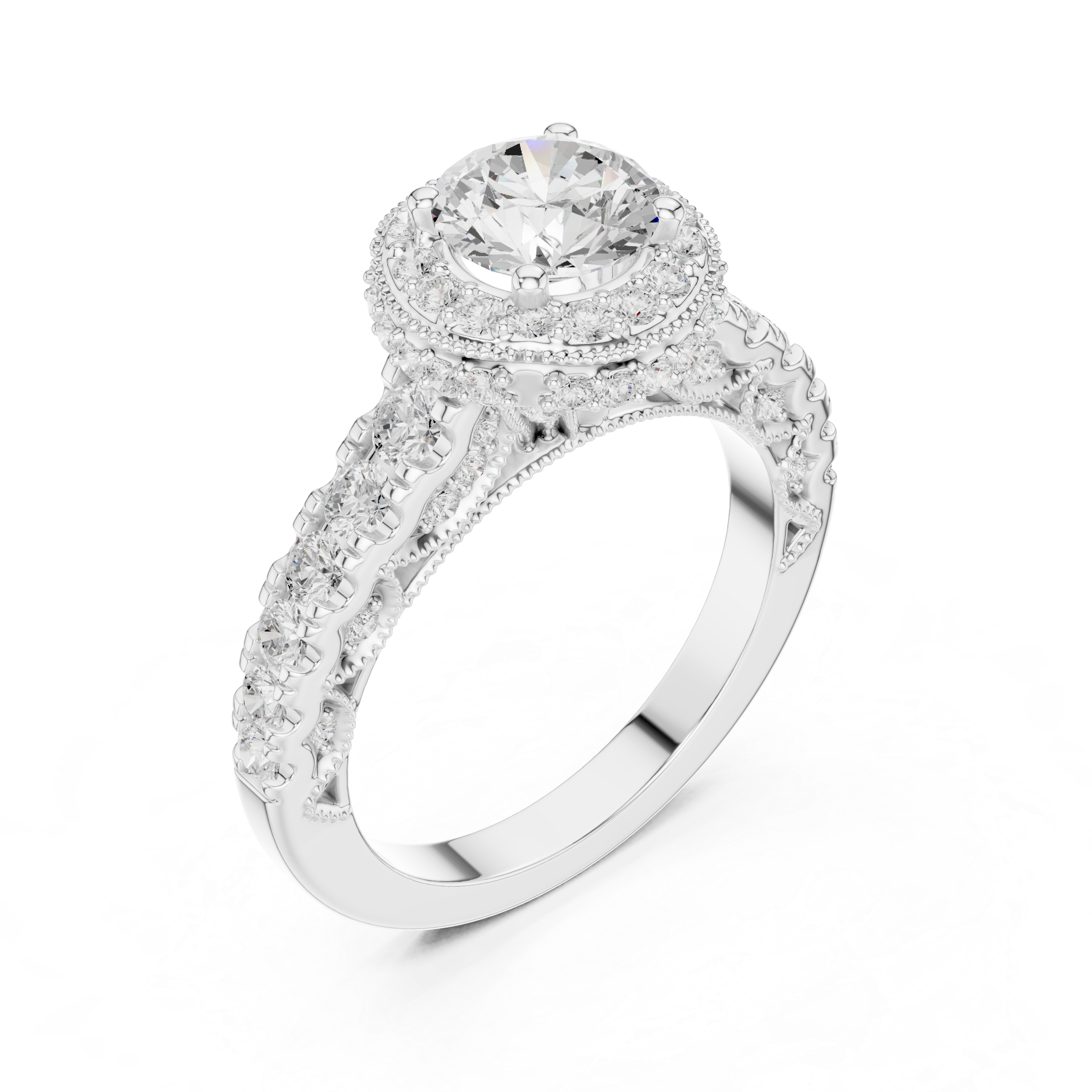 Silver Canyon Lab Grown Diamond Ring