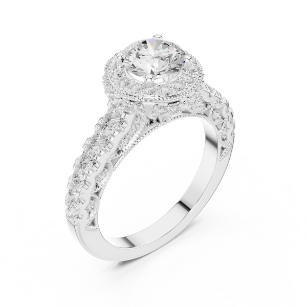 Silver Canyon Lab Grown Diamond Ring