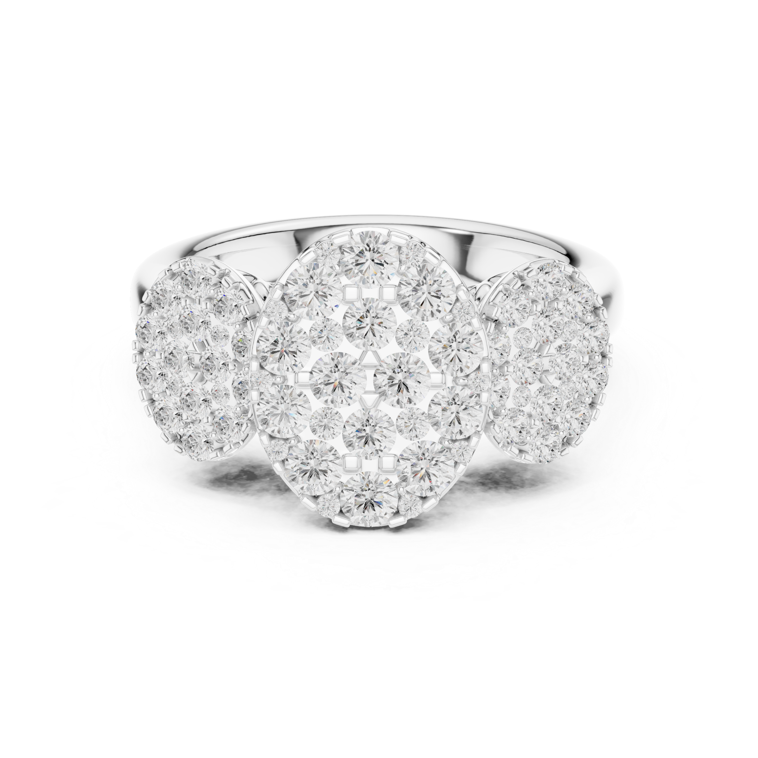 Crimson Whisper Lab Grown Diamond Ring
