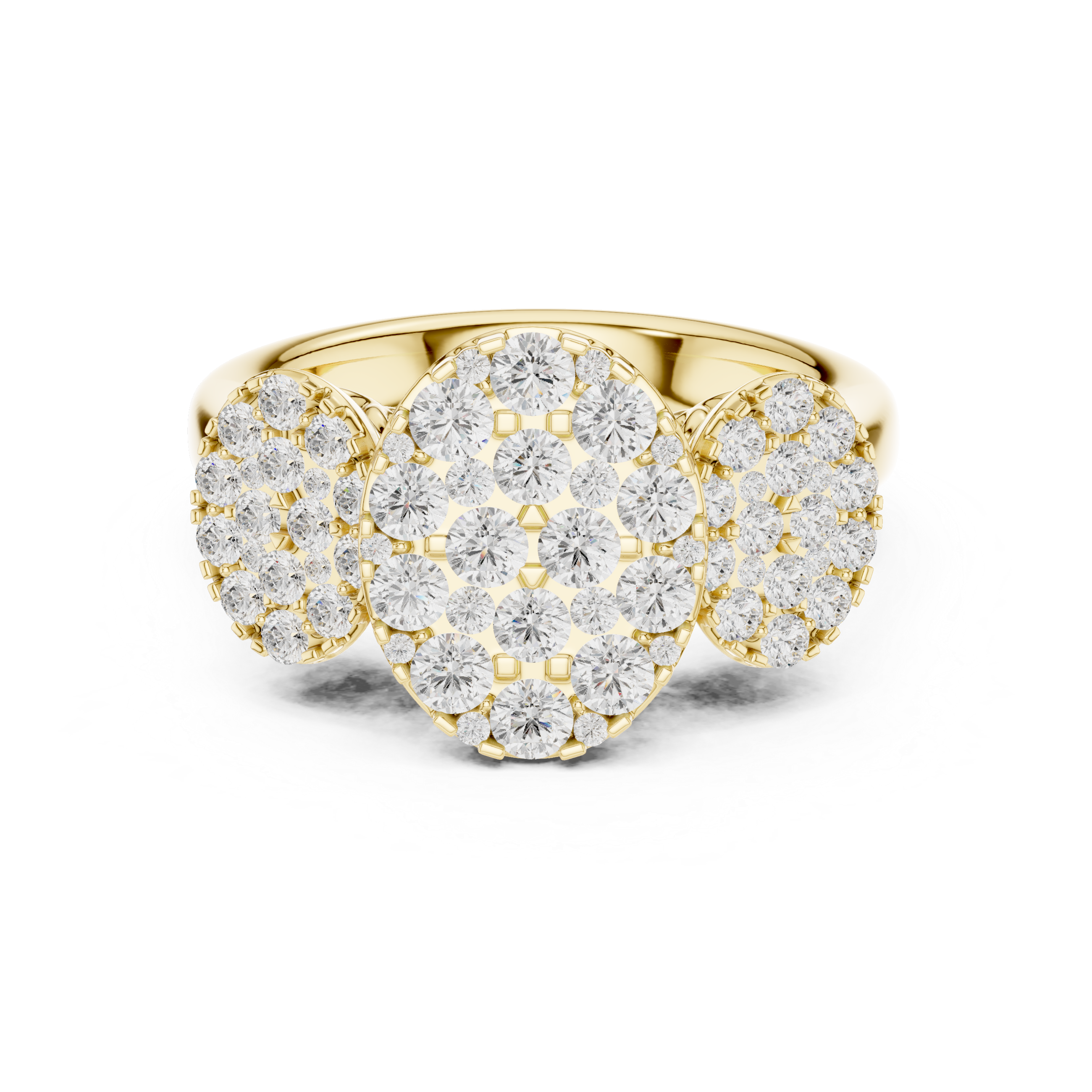 Crimson Whisper Lab Grown Diamond Ring