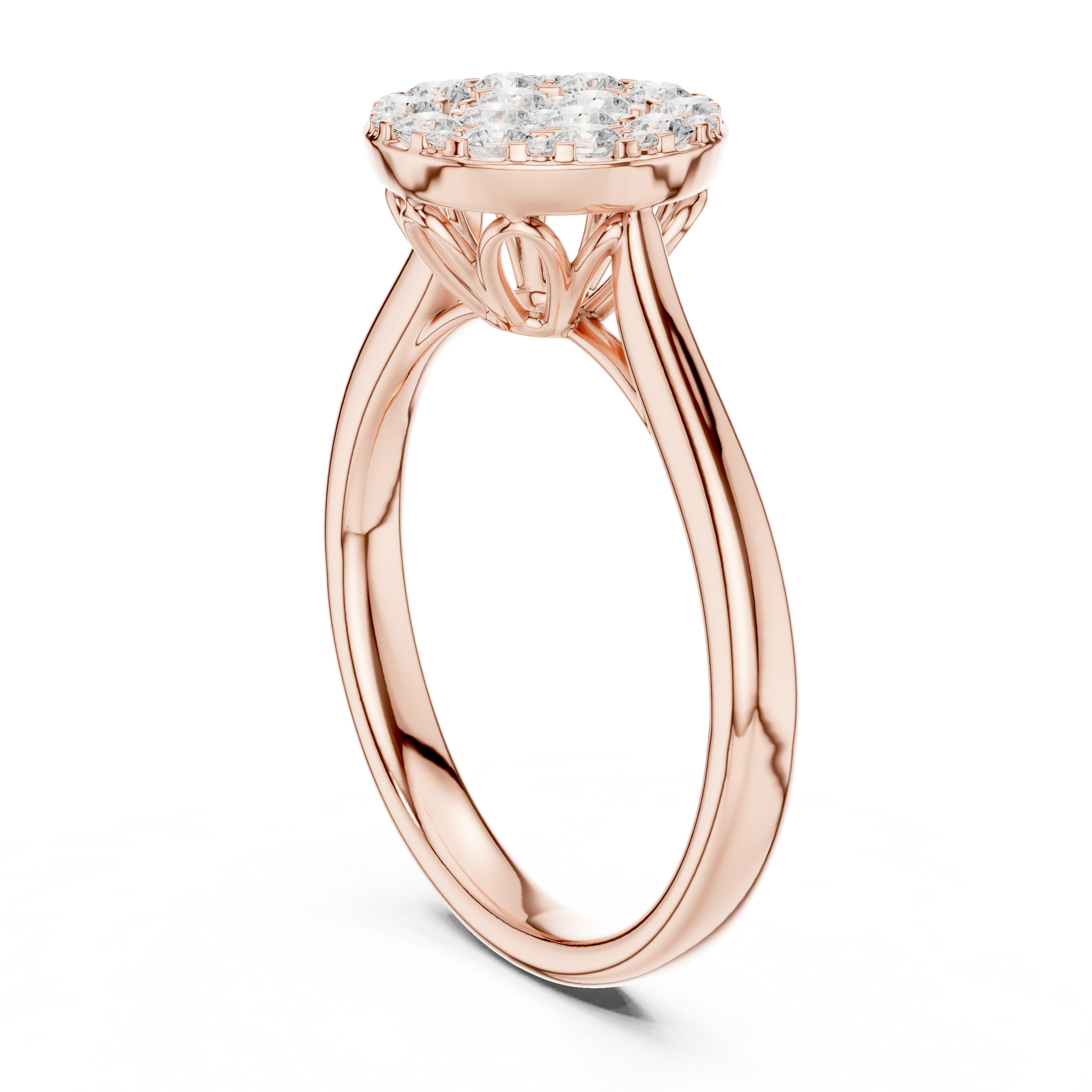 Lemon Blossom Lab Grown Diamond Ring