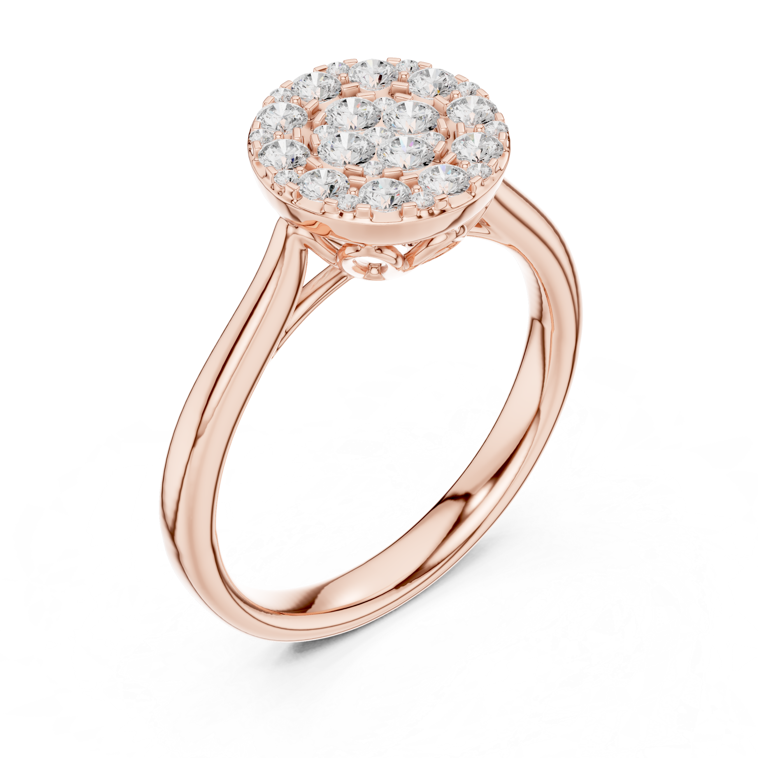 Lemon Blossom Lab Grown Diamond Ring