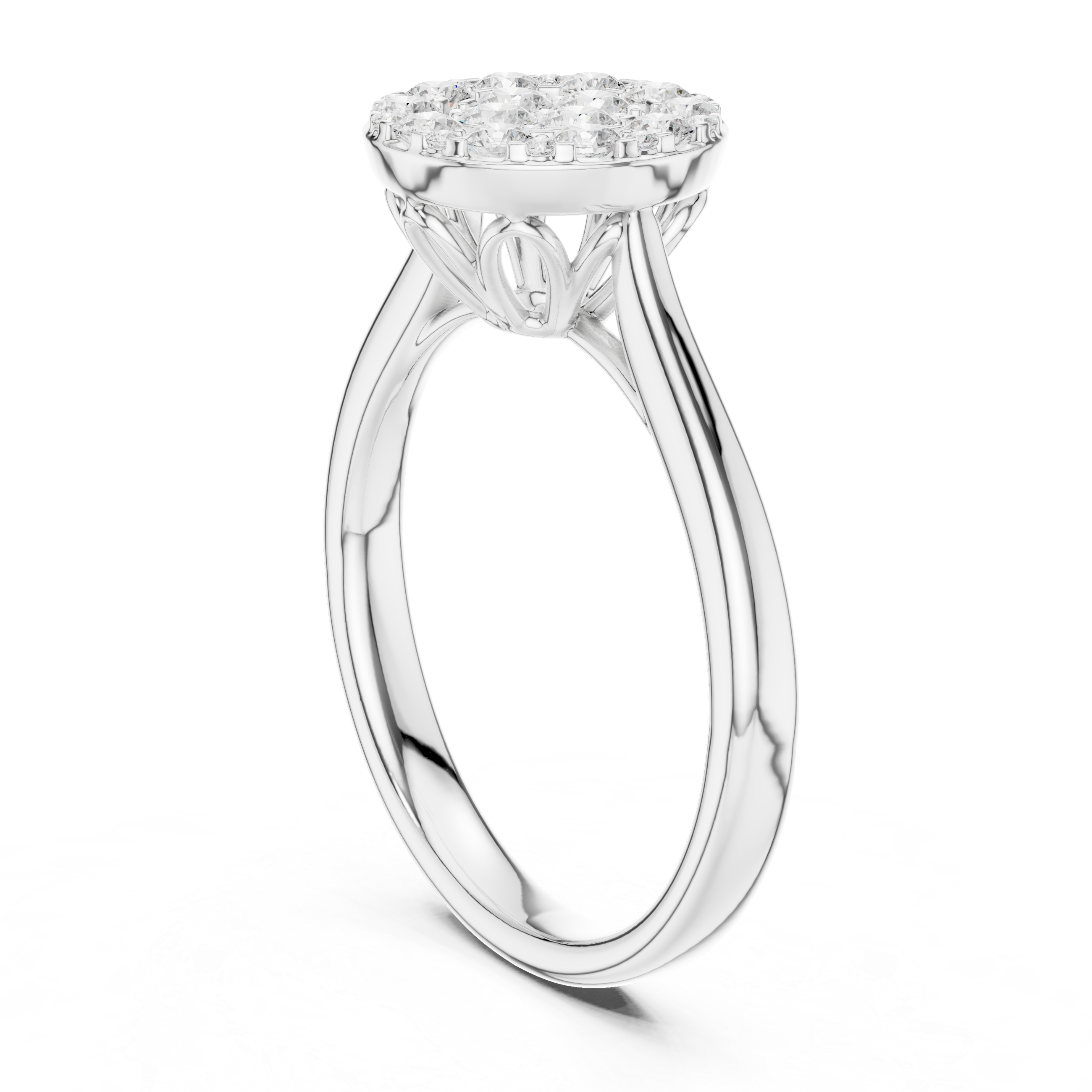 Lemon Blossom Lab Grown Diamond Ring