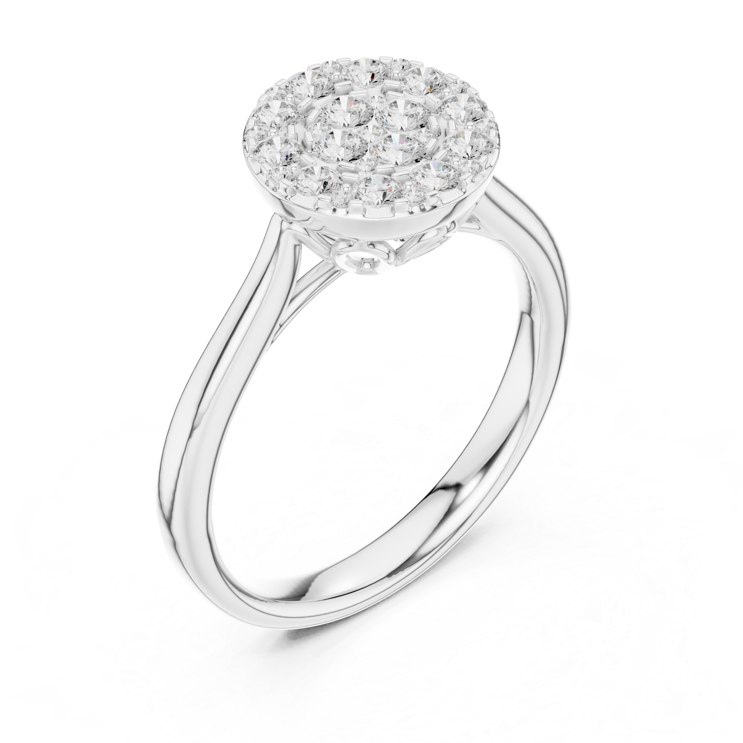 Lemon Blossom Lab Grown Diamond Ring
