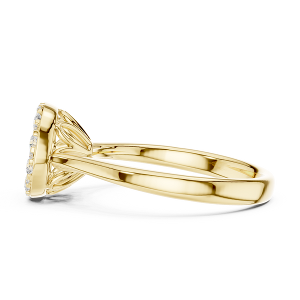 Lemon Blossom Lab Grown Diamond Ring