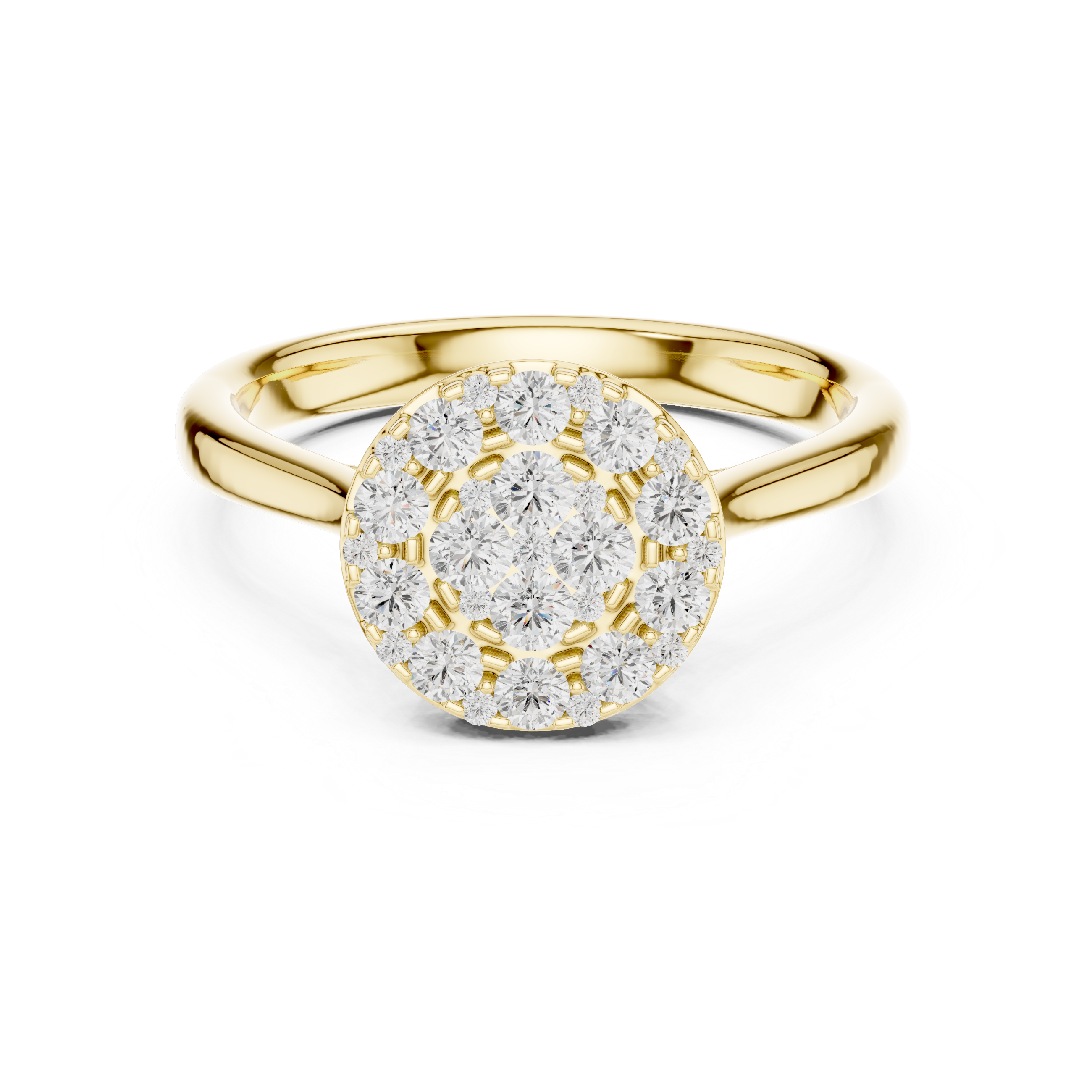 Lemon Blossom Lab Grown Diamond Ring