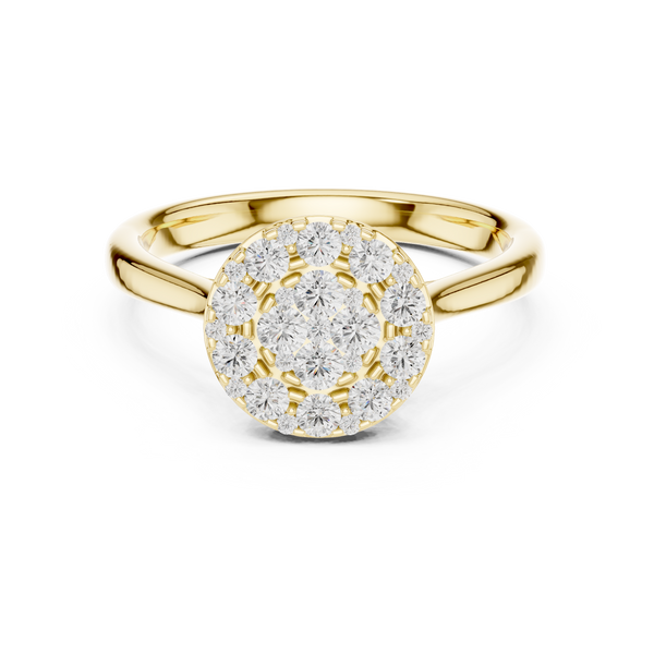 Lemon Blossom Lab Grown Diamond Ring