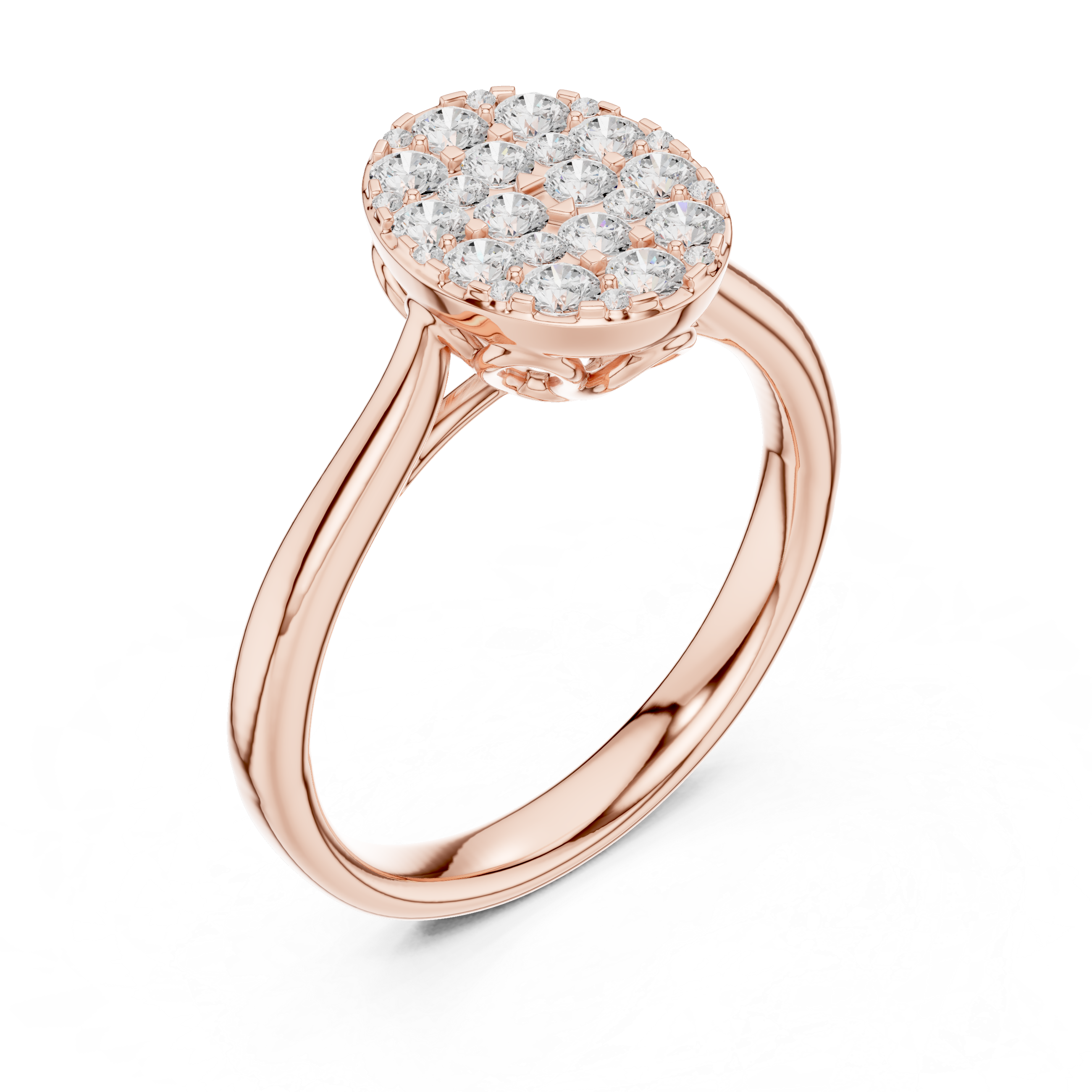 Topaz Haven Lab Grown Diamond Ring