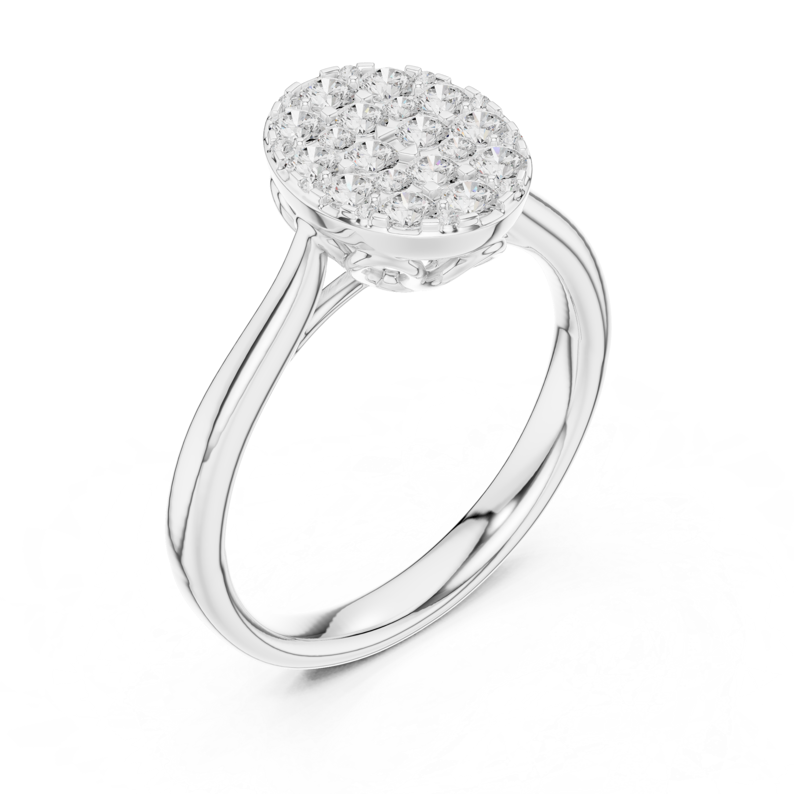 Topaz Haven Lab Grown Diamond Ring