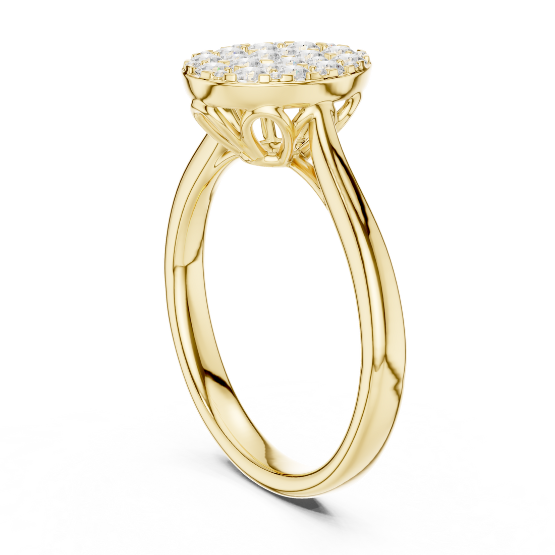 Topaz Haven Lab Grown Diamond Ring