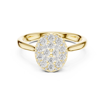 Topaz Haven Lab Grown Diamond Ring
