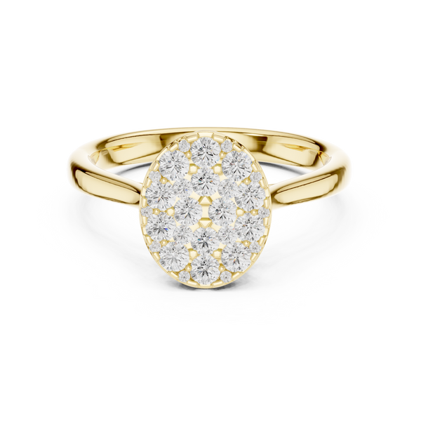 Topaz Haven Lab Grown Diamond Ring