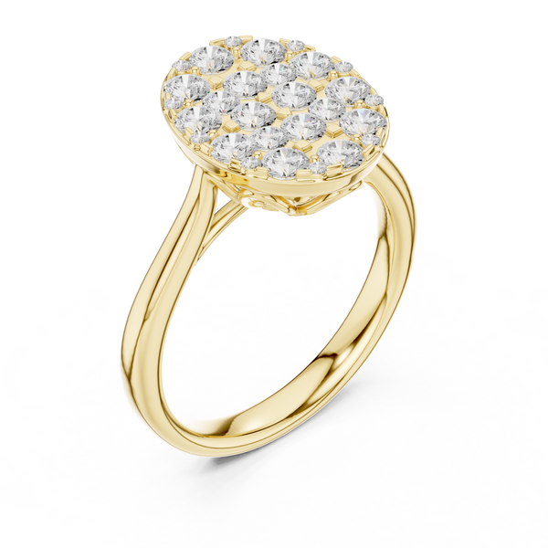 Sapphire Meadow Lab Grown Diamond Ring