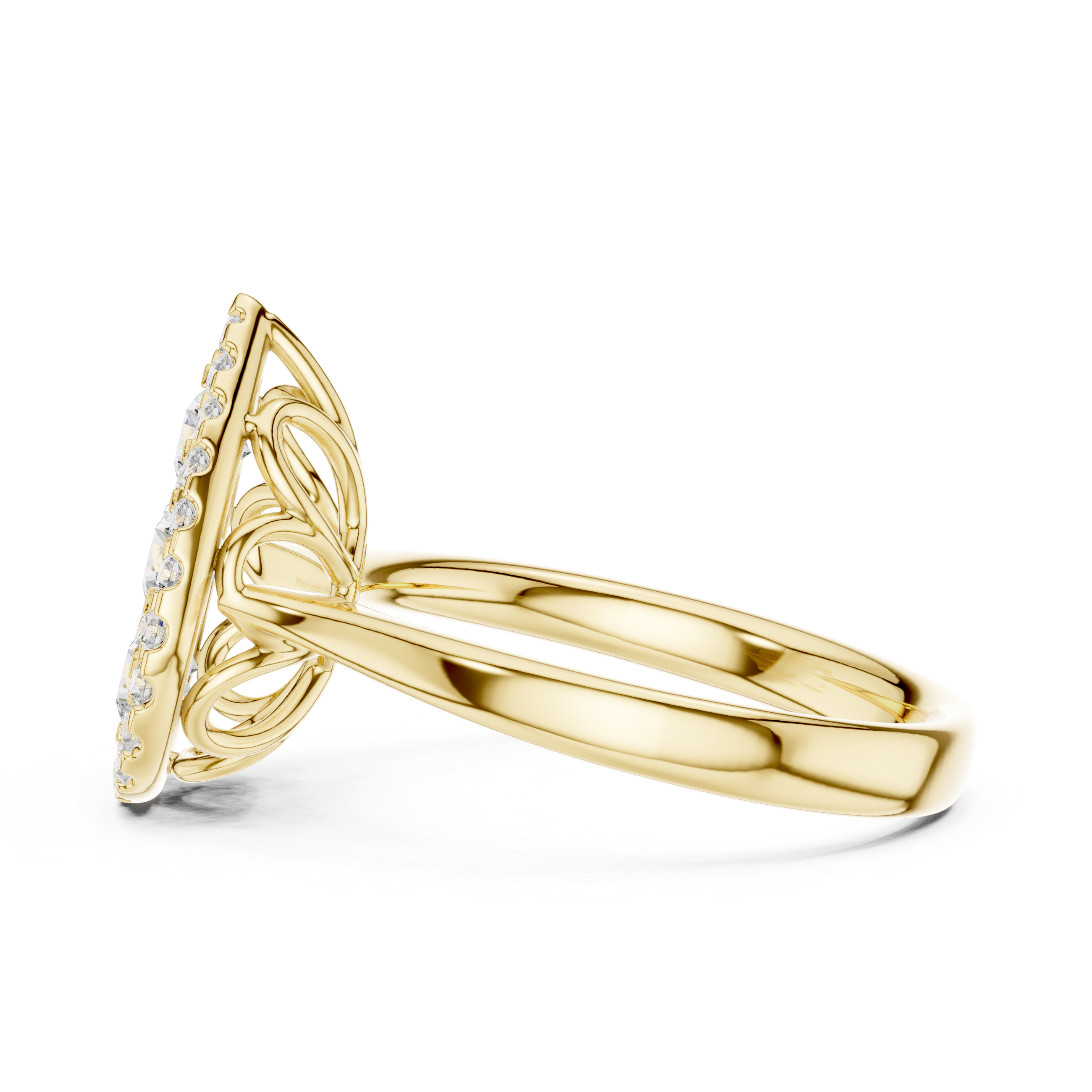Stonehaven Charm Lab Grown Diamond Ring