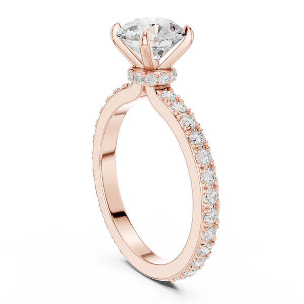 Twilight Pearl Lab Grown Diamond Ring