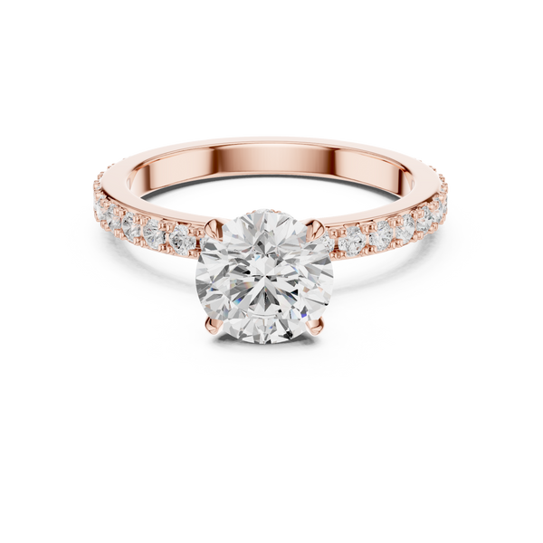 Twilight Pearl Lab Grown Diamond Ring
