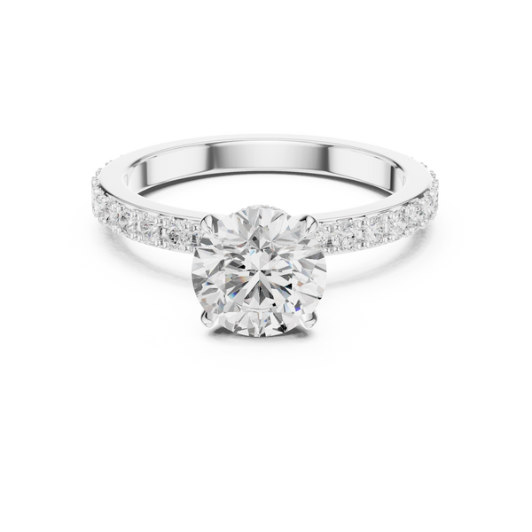 Twilight Pearl Lab Grown Diamond Ring