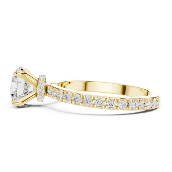 Twilight Pearl Lab Grown Diamond Ring