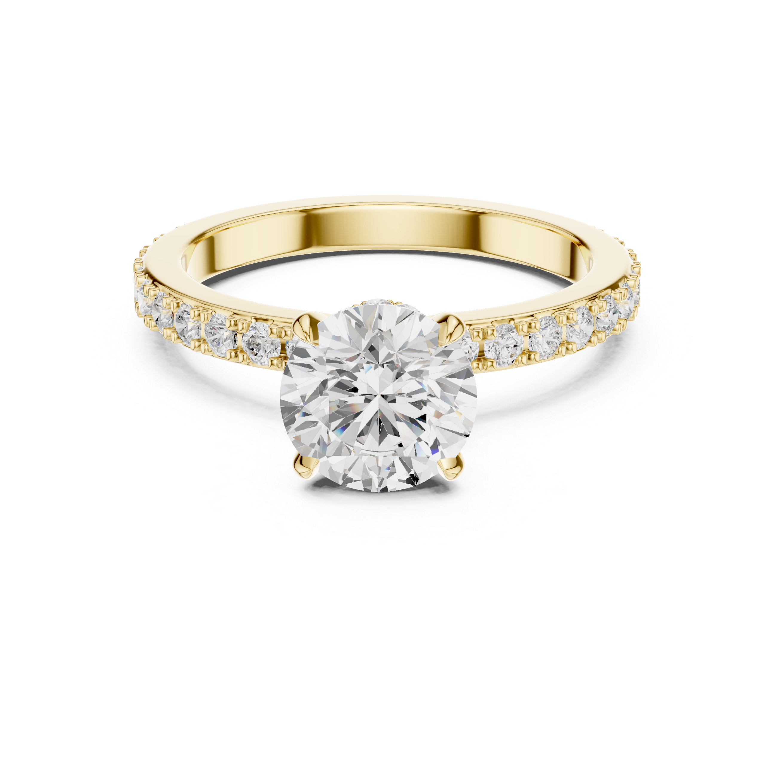 Twilight Pearl Lab Grown Diamond Ring