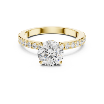 Twilight Pearl Lab Grown Diamond Ring