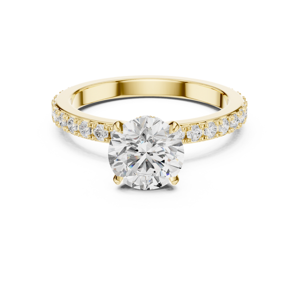Twilight Pearl Lab Grown Diamond Ring