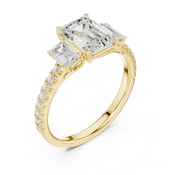 Palace Bloom Lab Grown Diamond Ring
