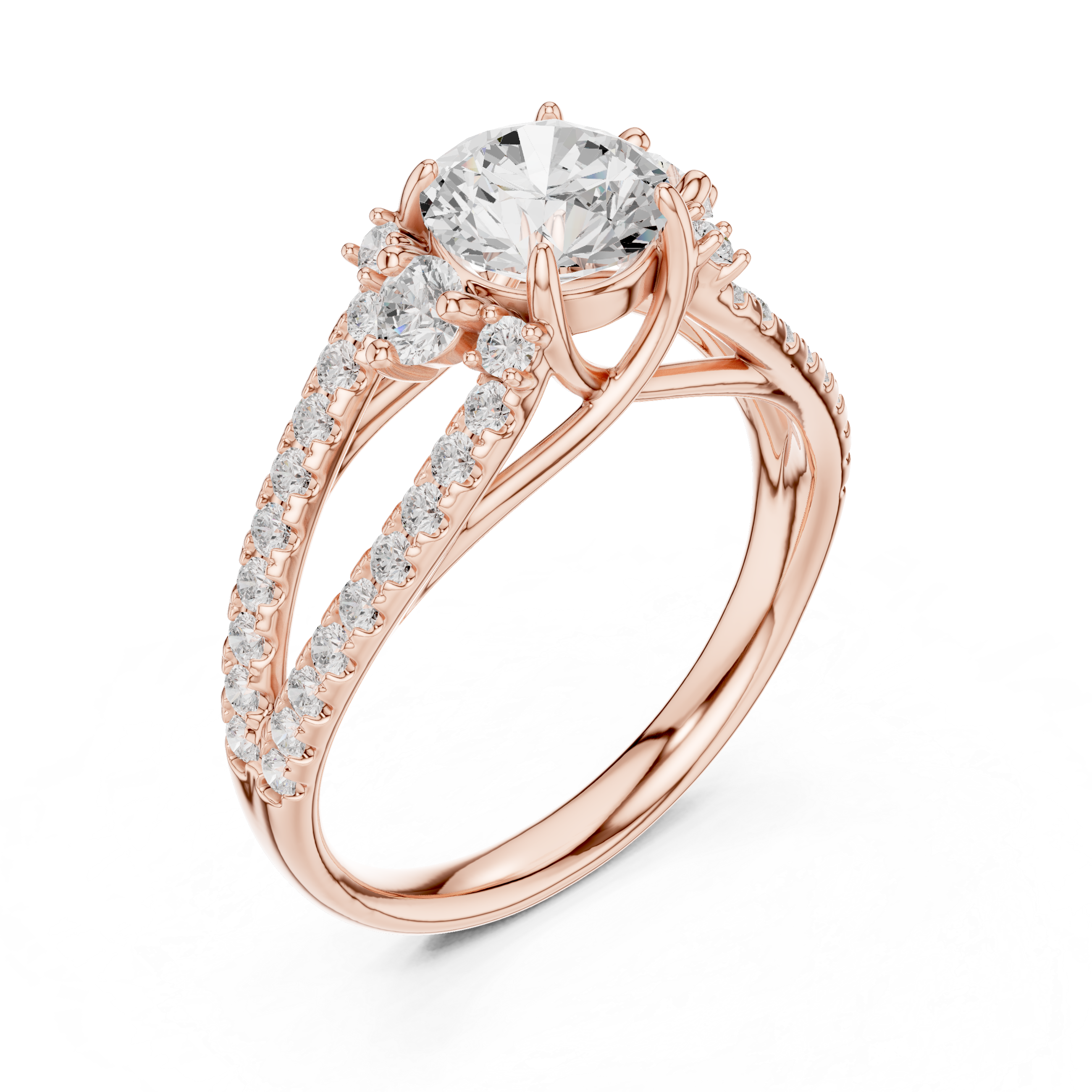 Radiant Harbor Lab Grown Diamond Ring