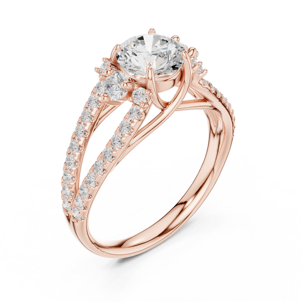 Radiant Harbor Lab Grown Diamond Ring