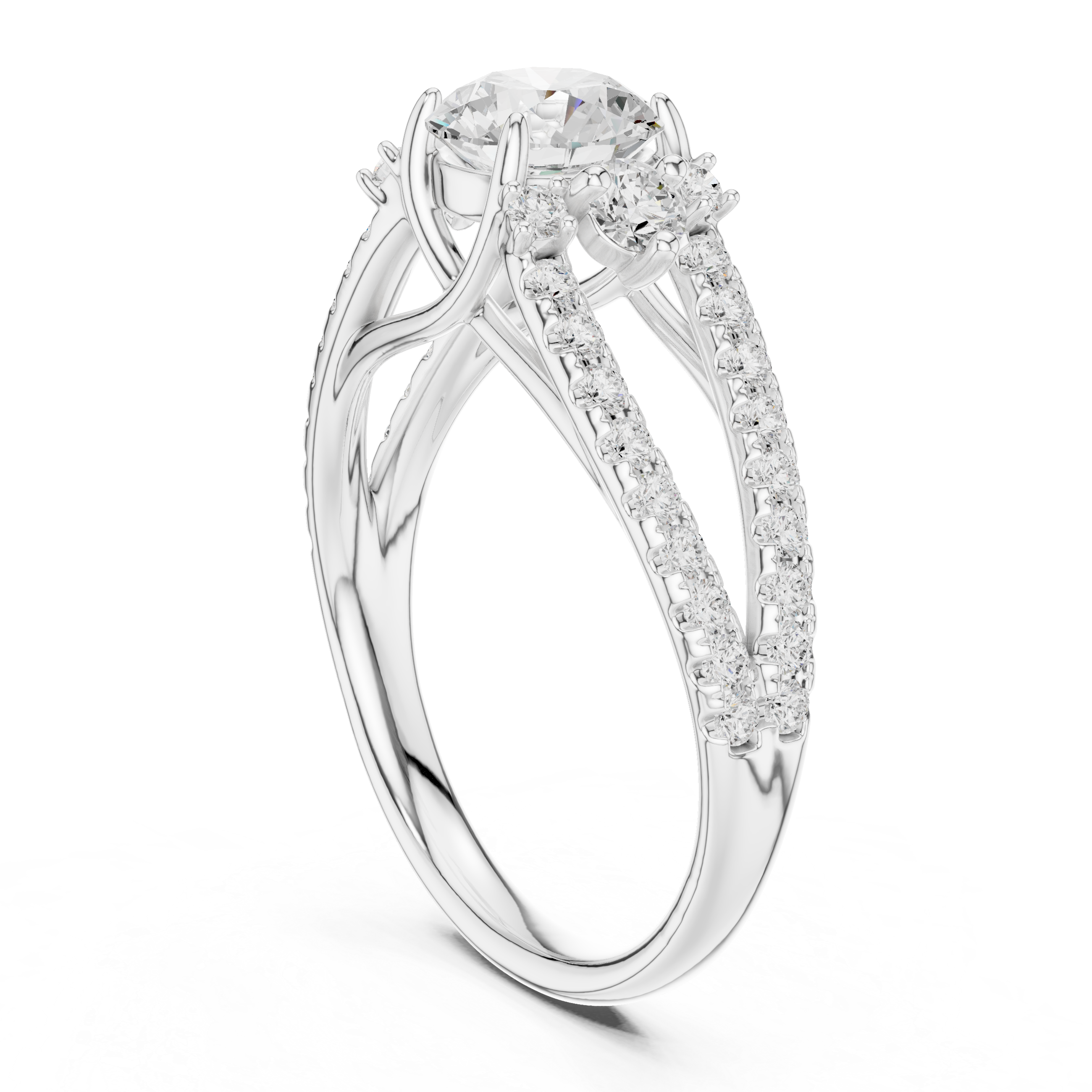 Radiant Harbor Lab Grown Diamond Ring