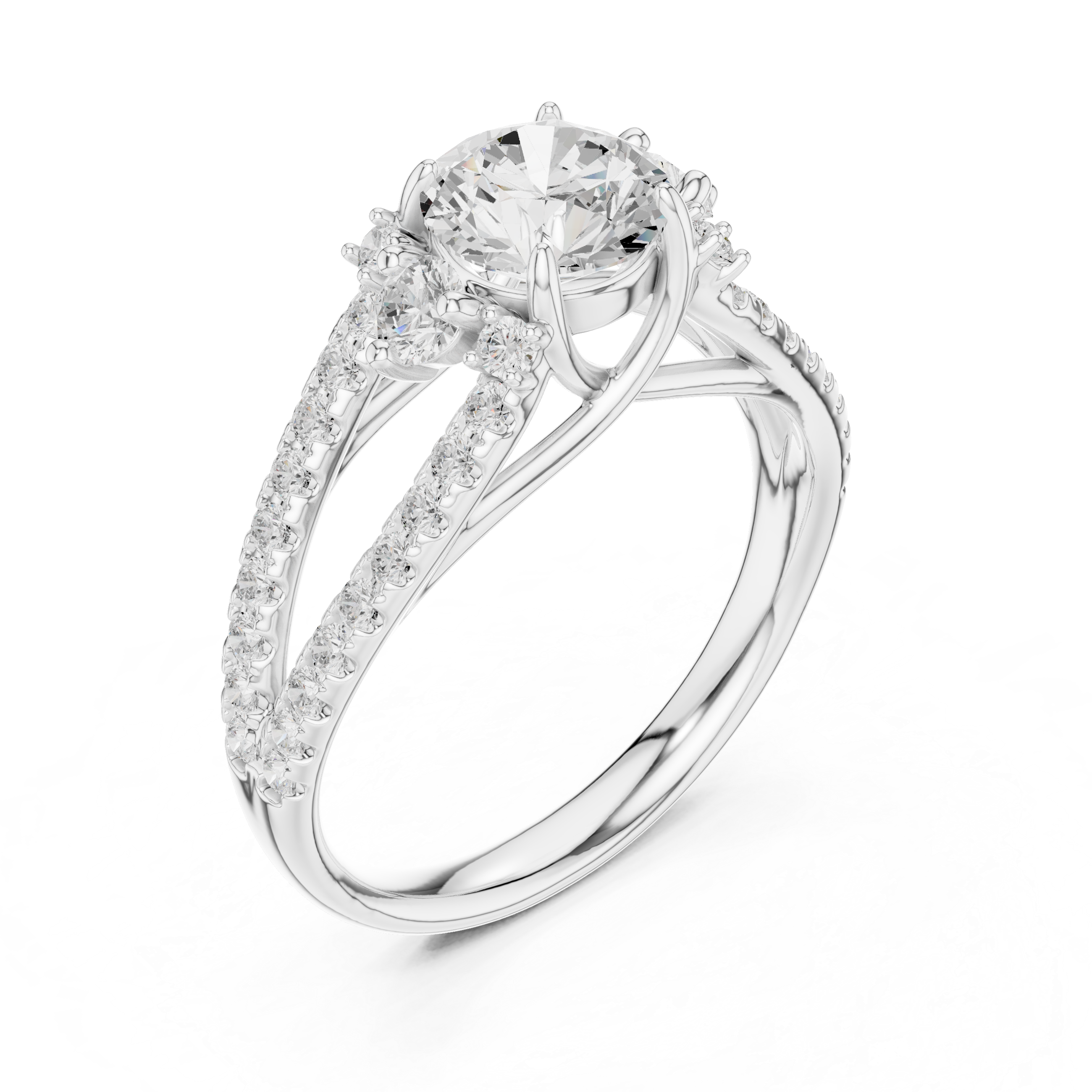 Radiant Harbor Lab Grown Diamond Ring