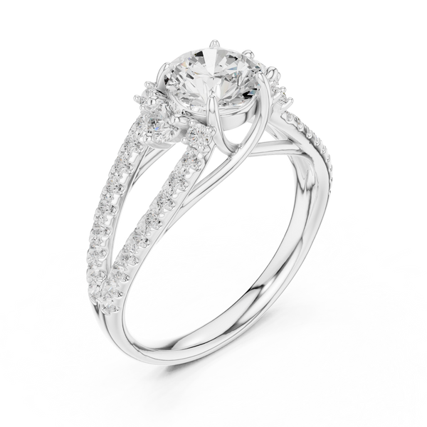 Radiant Harbor Lab Grown Diamond Ring