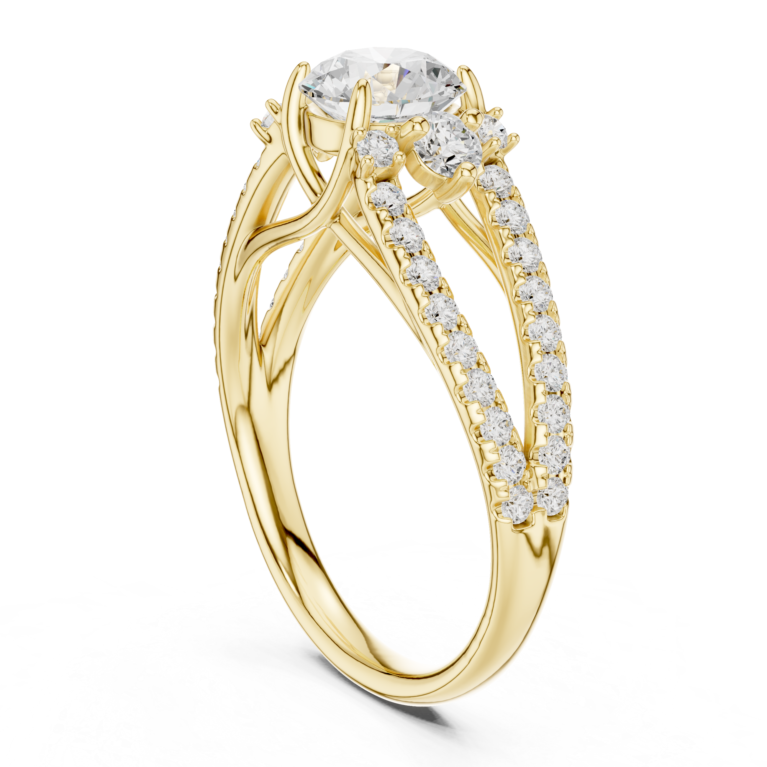 Radiant Harbor Lab Grown Diamond Ring
