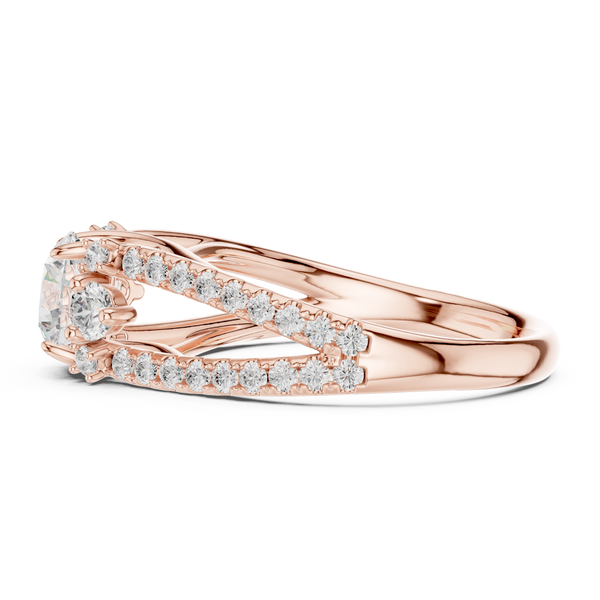 Radiant Harbor Lab Grown Diamond Ring