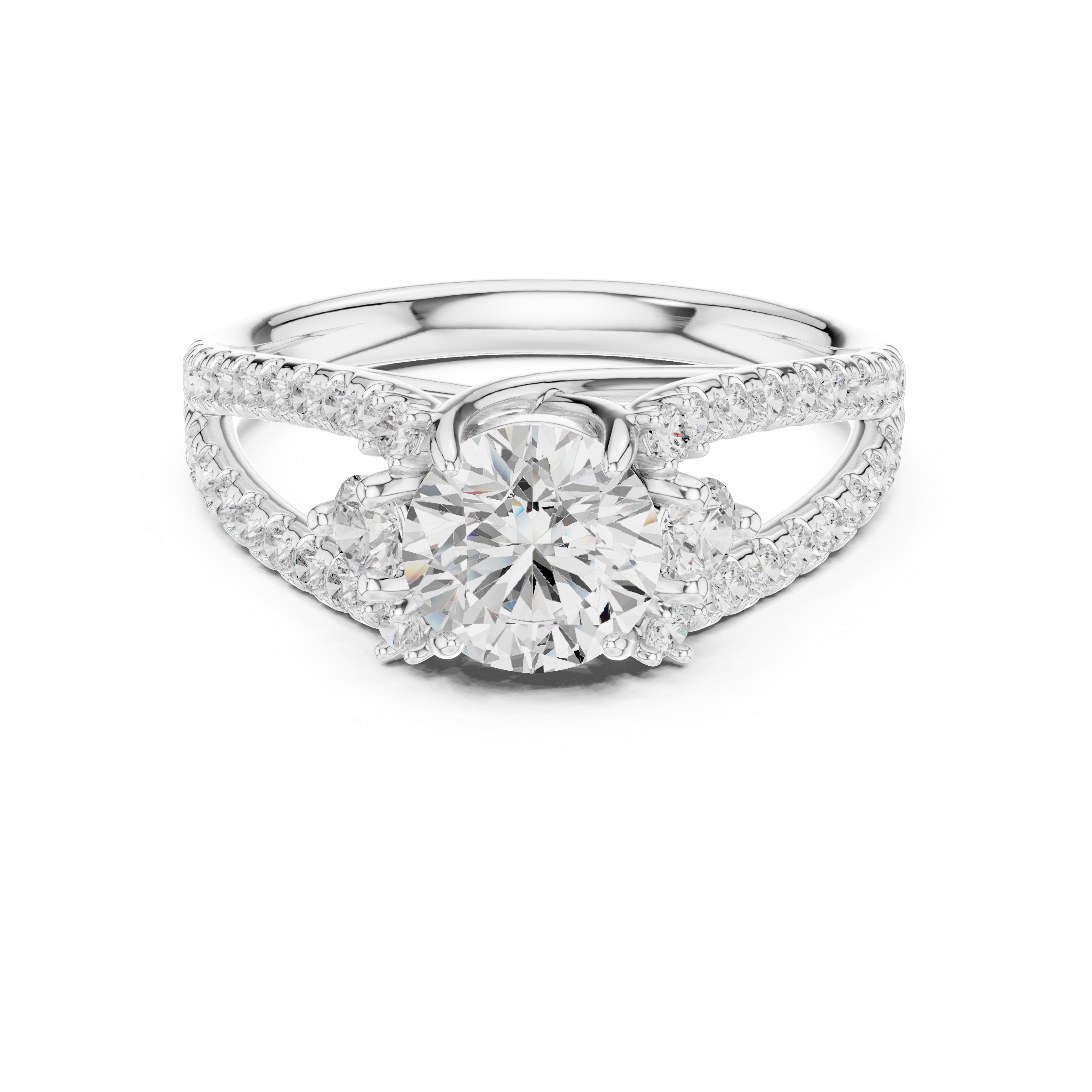 Radiant Harbor Lab Grown Diamond Ring