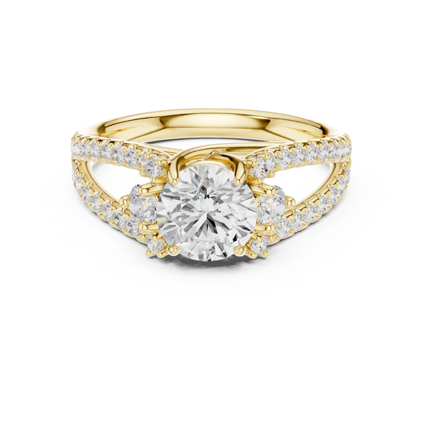 Radiant Harbor Lab Grown Diamond Ring