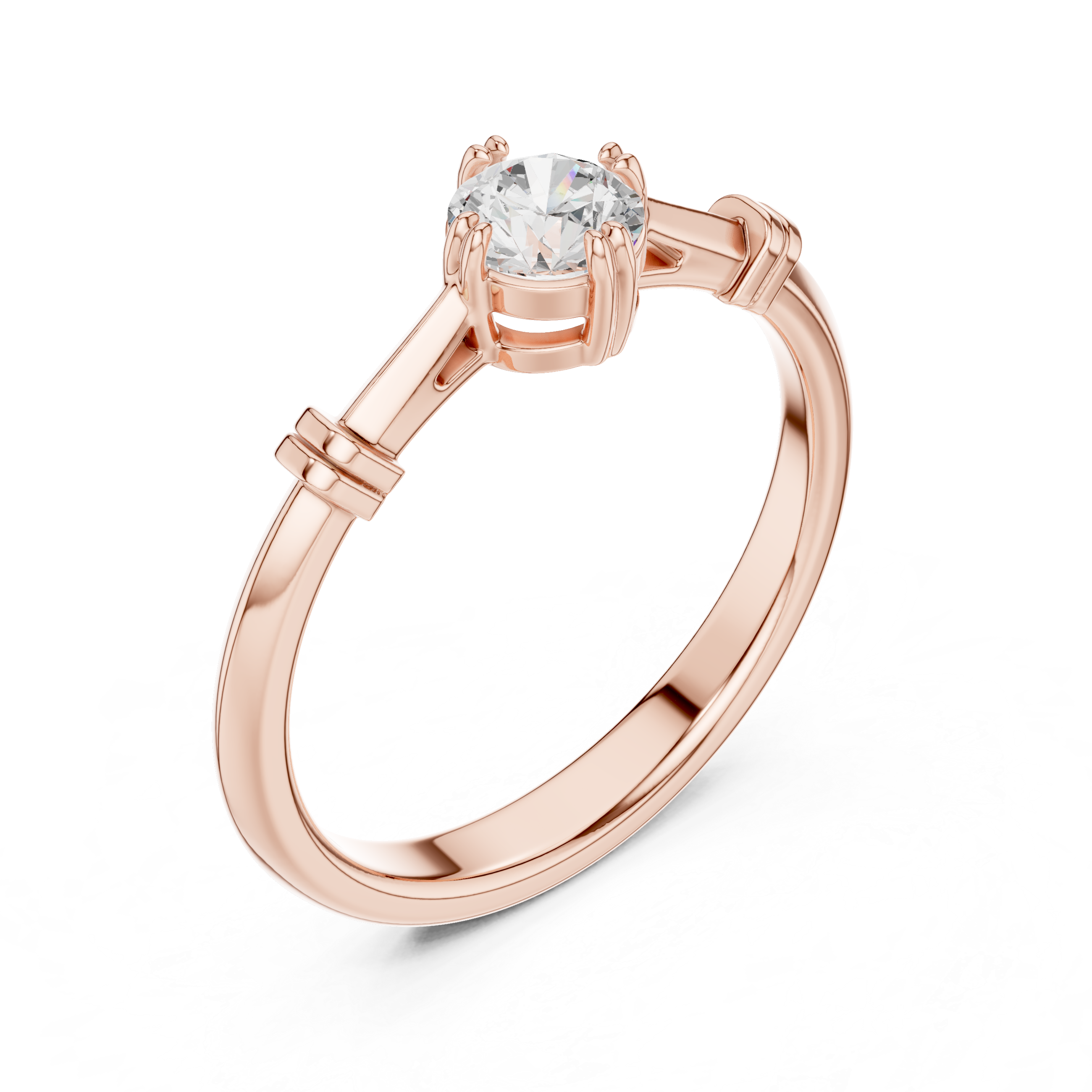 Summer Halo Lab Grown Diamond Ring