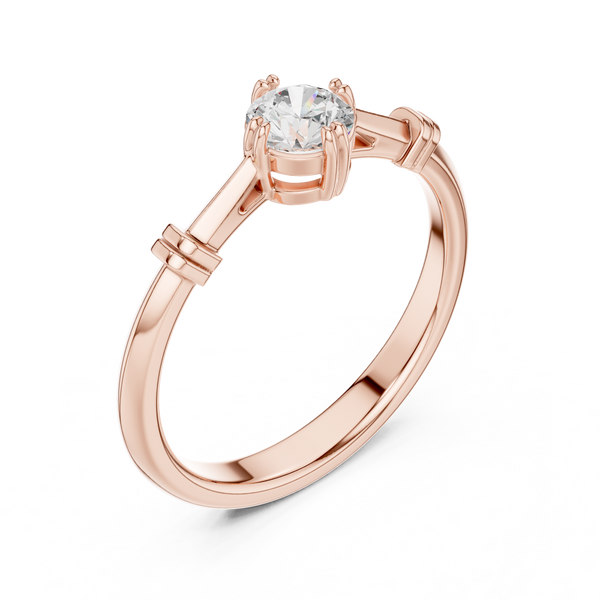 Summer Halo Lab Grown Diamond Ring