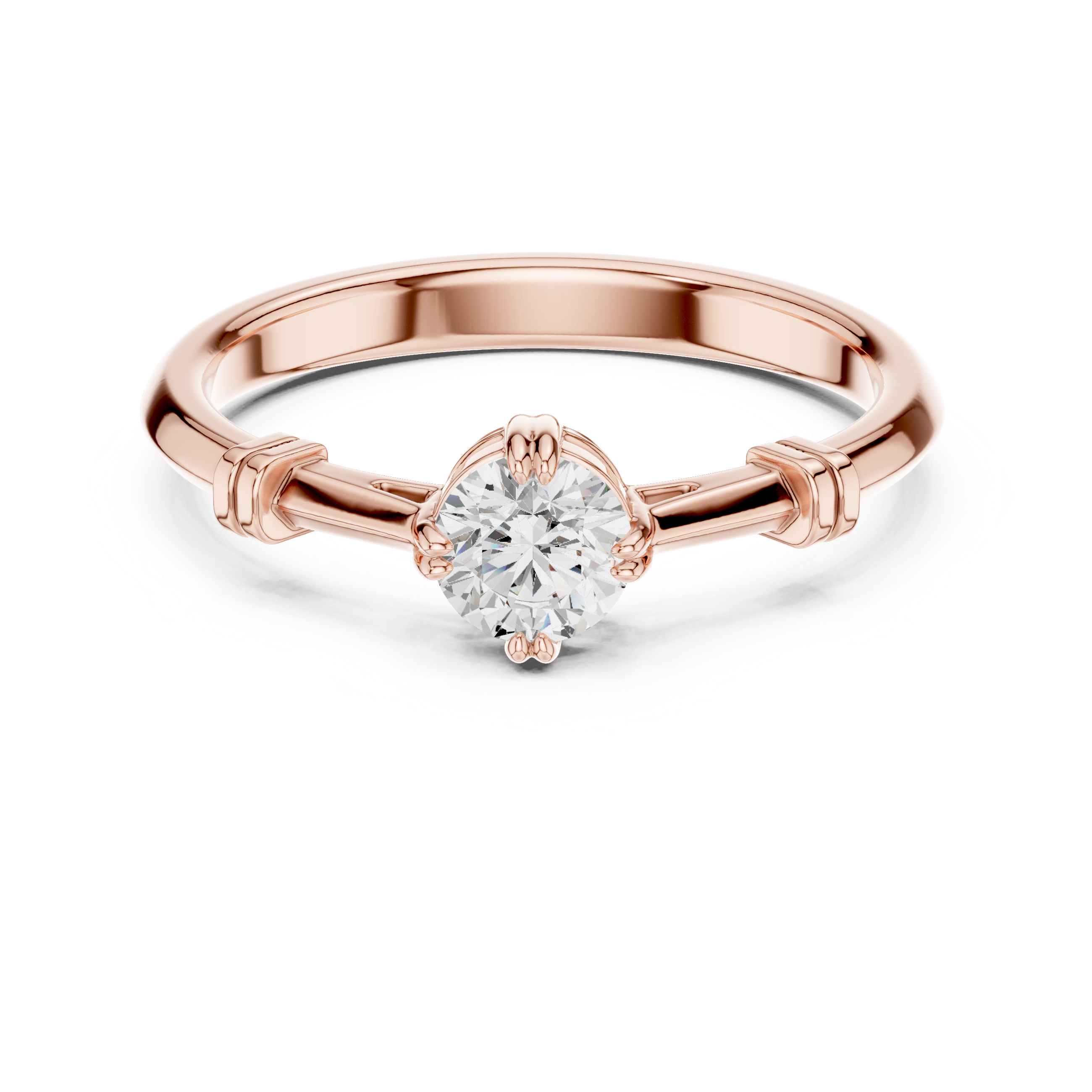 Summer Halo Lab Grown Diamond Ring