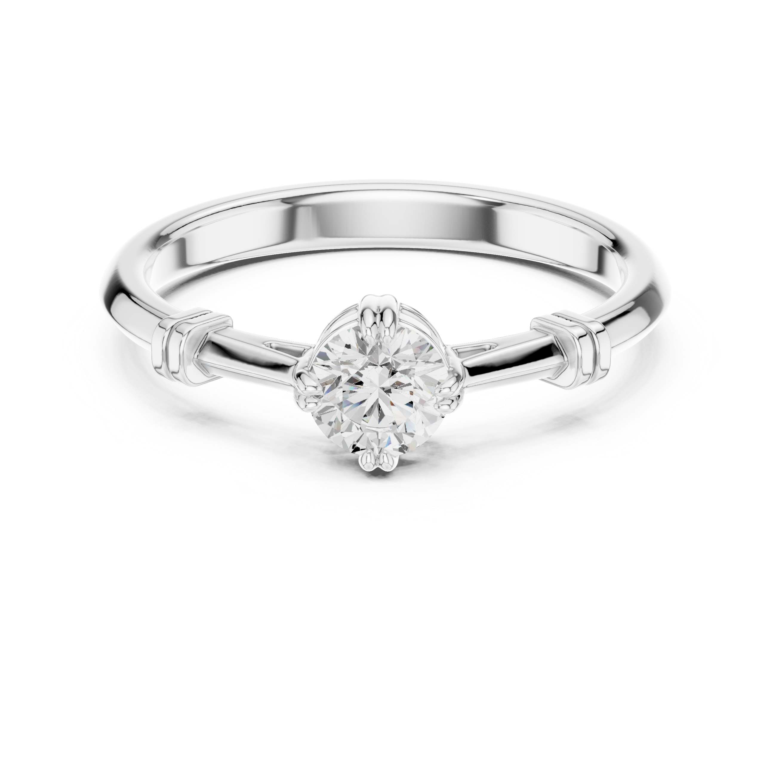Summer Halo Lab Grown Diamond Ring