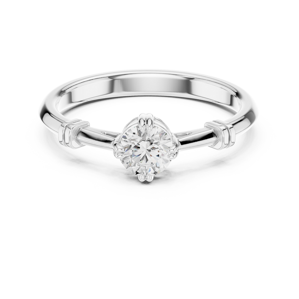 Summer Halo Lab Grown Diamond Ring