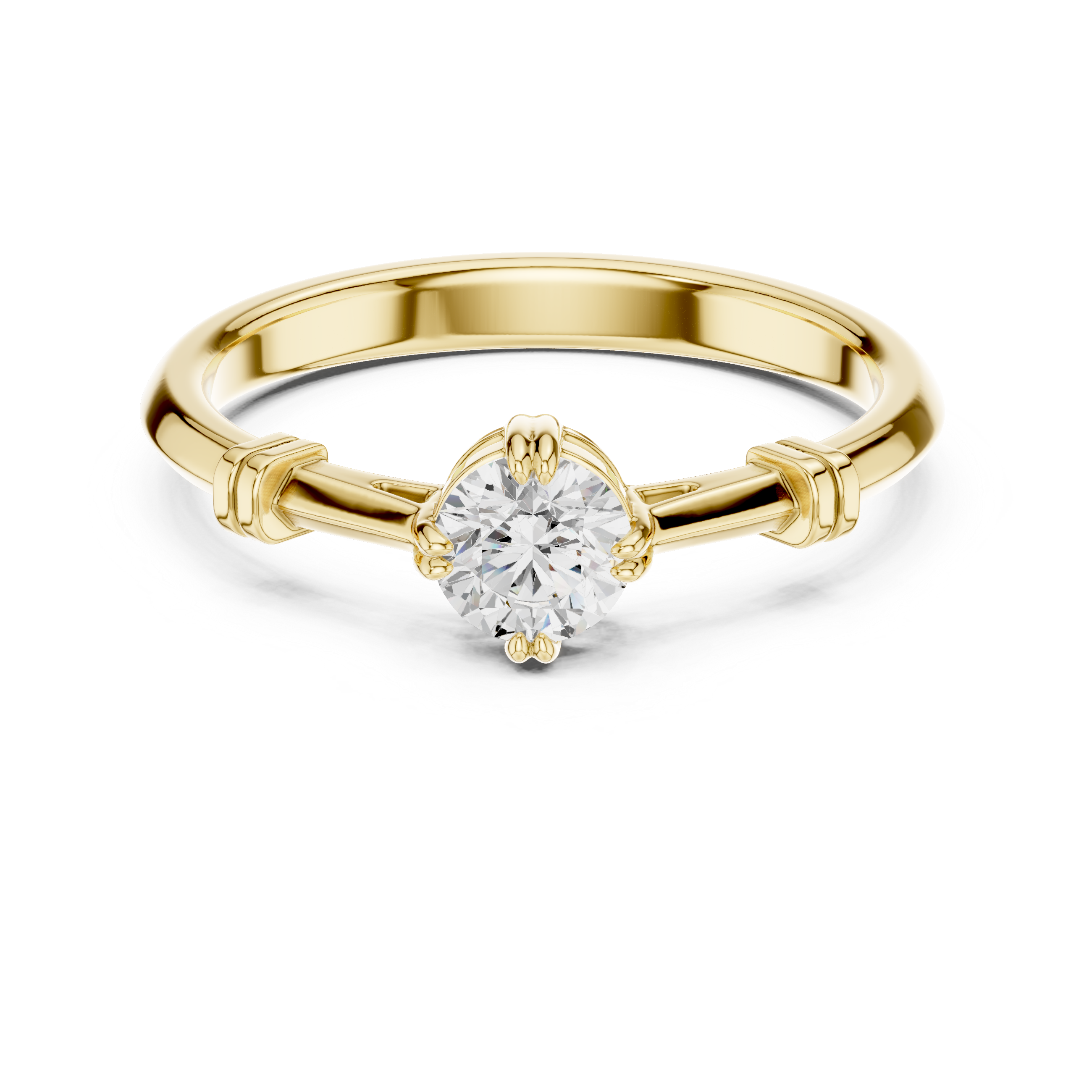 Summer Halo Lab Grown Diamond Ring
