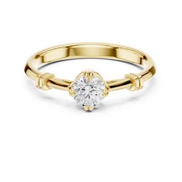 Summer Halo Lab Grown Diamond Ring