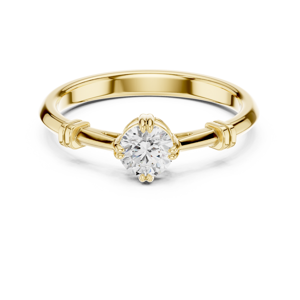 Summer Halo Lab Grown Diamond Ring