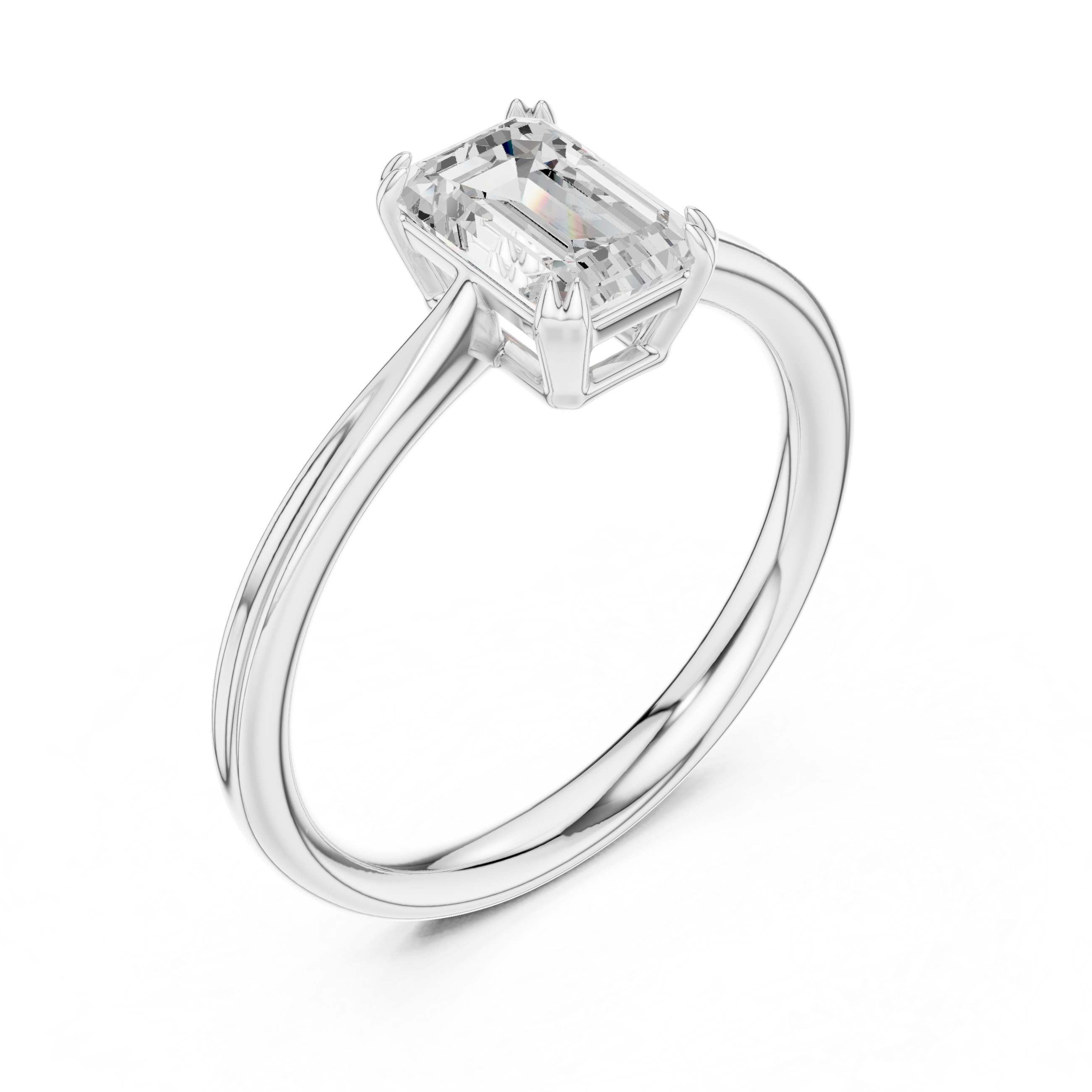 Arctic Bloom Lab Grown Diamond Ring