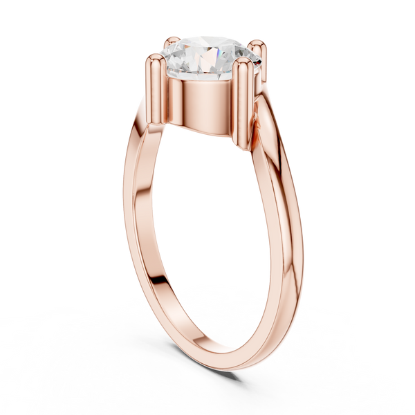 Lavender Crest Lab Grown Diamond Ring