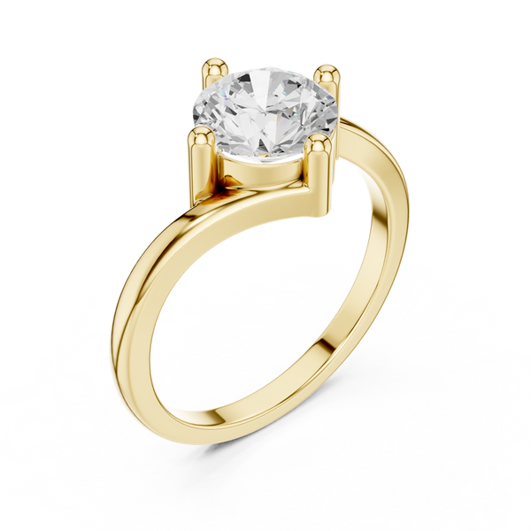 Lavender Crest Lab Grown Diamond Ring